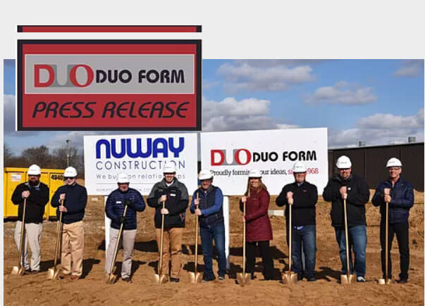 Duo Form Breaks Ground for New Building Addition