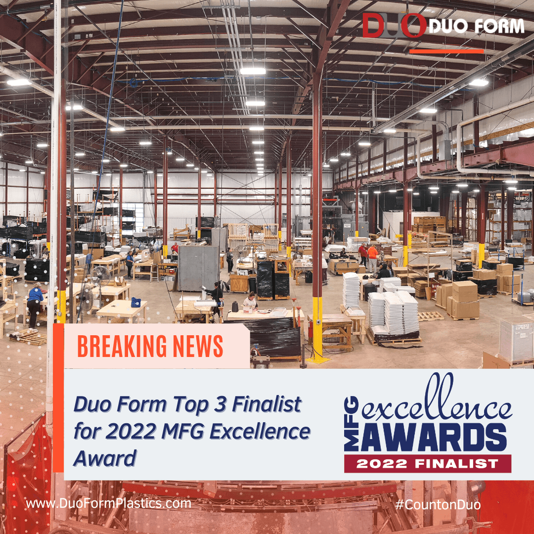 Edwardsburg‐based Duo Form Top 3 Finalist for 2022 MFG Excellence Award